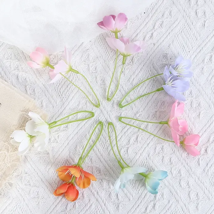 Pétale de fleurs artificielles pour la décoration intérieure