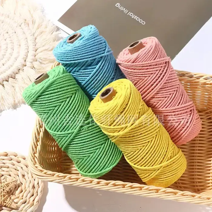 Cordon en macramé 100% naturel