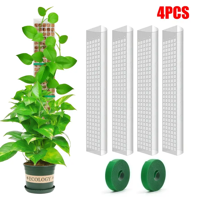 Support en plastique pour plantes grimpantes d'intérieur