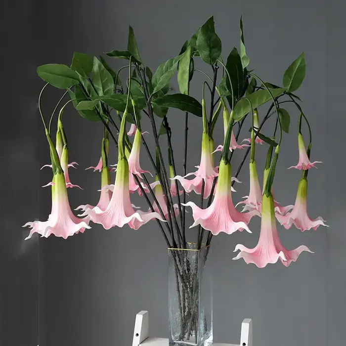 Fleurs artificielles Mandala en PU haut de gamme toucher réel décoration murale de mariage plante suspendue