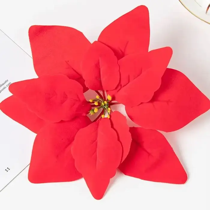 Fleurs artificielles Rouge Mariage Festival Nouvel An Fête Décoration Pour La Maison Vase Table Scrapbook Jardin Rose Arch BackgroundWall