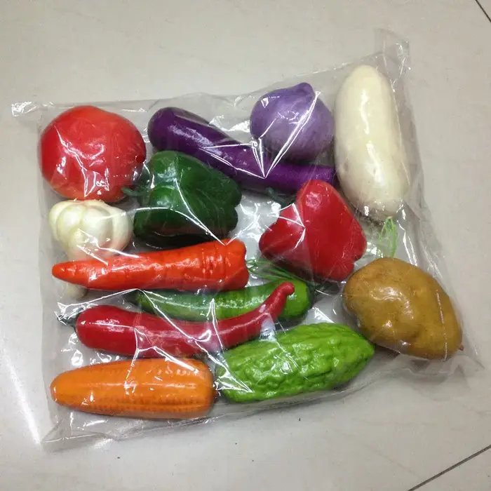 Faux Fruits et Légumes en Plastique de 9cm, Simulation d'Aliments, Accessoires de Photographie, Pomm