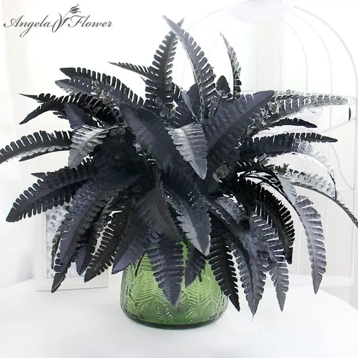 Herbe persane noire, plantes à fleurs artificielles