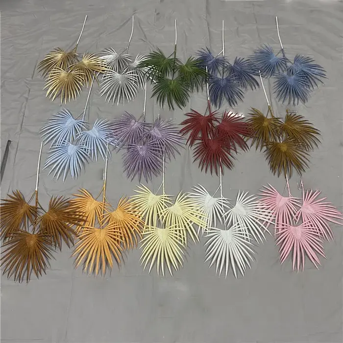 Fleur artificielle en plastique