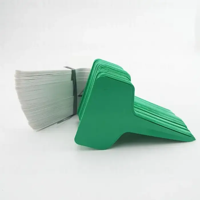 Étiquette en plastique pour fleurs de jardin