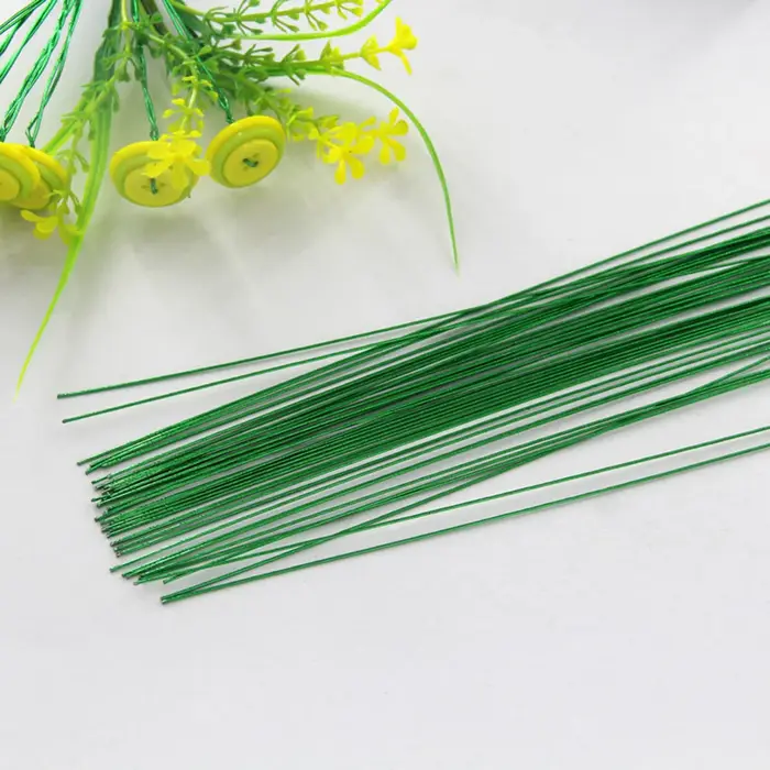Fil de fer pour document de bouquet de fleurs bricolage