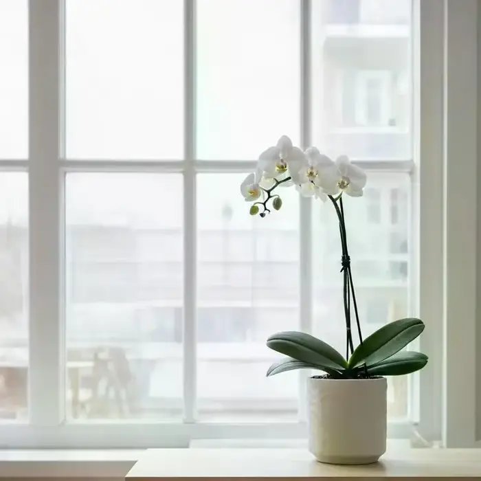 Des pots de fleurs simples en forme de vague