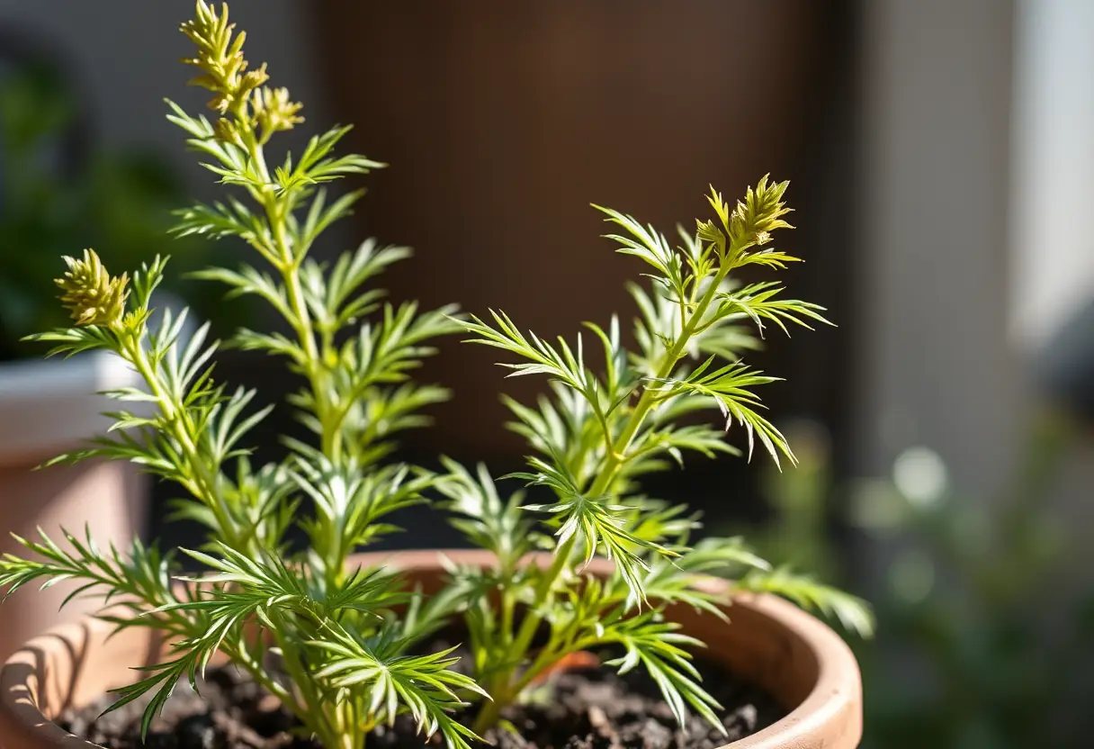 Aneth luxuriants sous le soleil, guide des plantes aromatiques